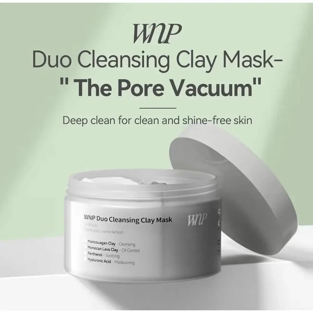WNP - NIB Duo Cleansing Clay Mask (15 Minute Skincare), 3.53 oz. Sealed Product
